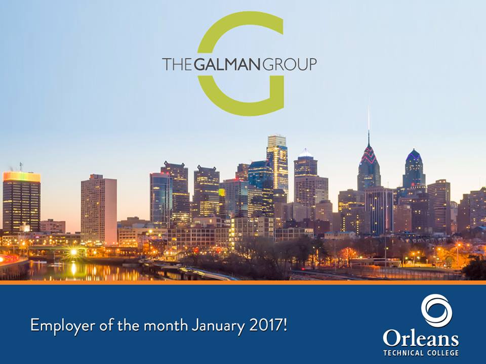 Employer of the MonthJan 2017The Galman Group Orleans Technical College